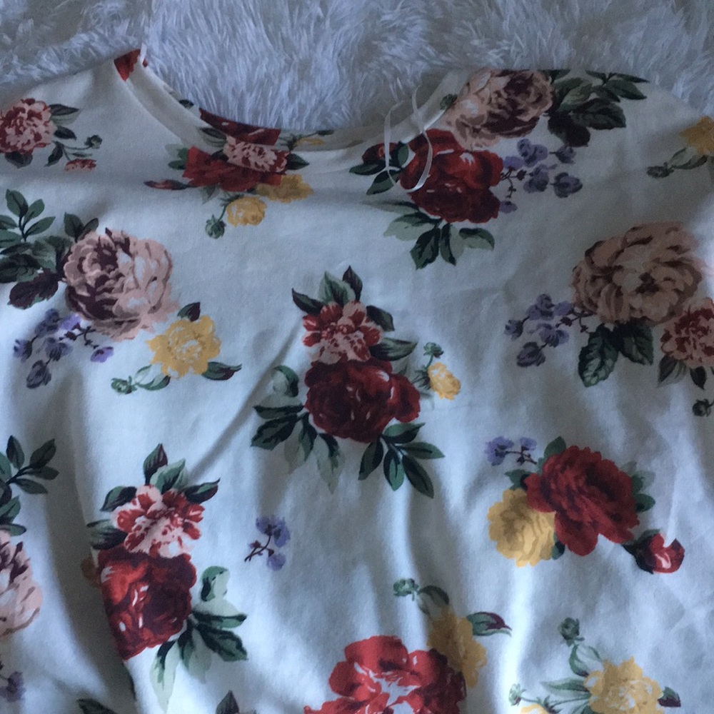 White long sleeve shirt